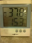 Early morning temperature, January 2013.