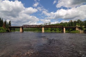 Kaministiquia Bridge, July 2010.