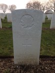 Grave of Pte. Dore, March 2014.