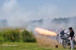 Artillery demonstration, Battle of Lundy's Lane, July 2014.