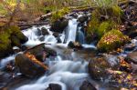 Bridal Falls, Gunflint Lake, October 2014.