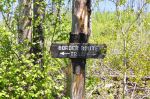 Border Route Trail, May 2015.