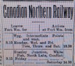 Railway timecard, October 1902.