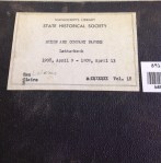 Hixon Letterbook, June 2016.